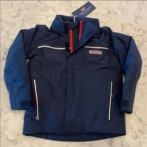 Adorable boys vineyard vines puffer coat